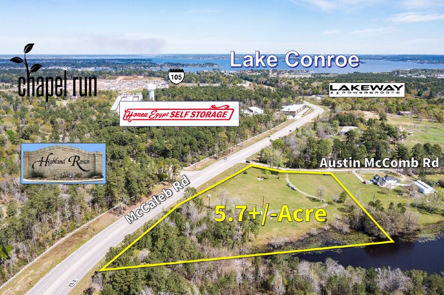 5.7+/-Ac SEC McCaleb Rd & Austin McComb rd, Montgomery, TX à vendre - Photo principale - Image 1 de 11