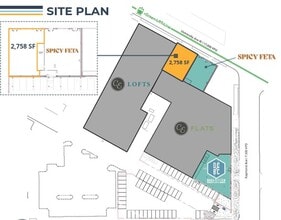 2410 University Ave W, Saint Paul, MN à louer Plan de site- Image 2 de 2