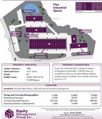 More details for 944 E Main Street Ext, Georgetown, KY - Flex for Lease