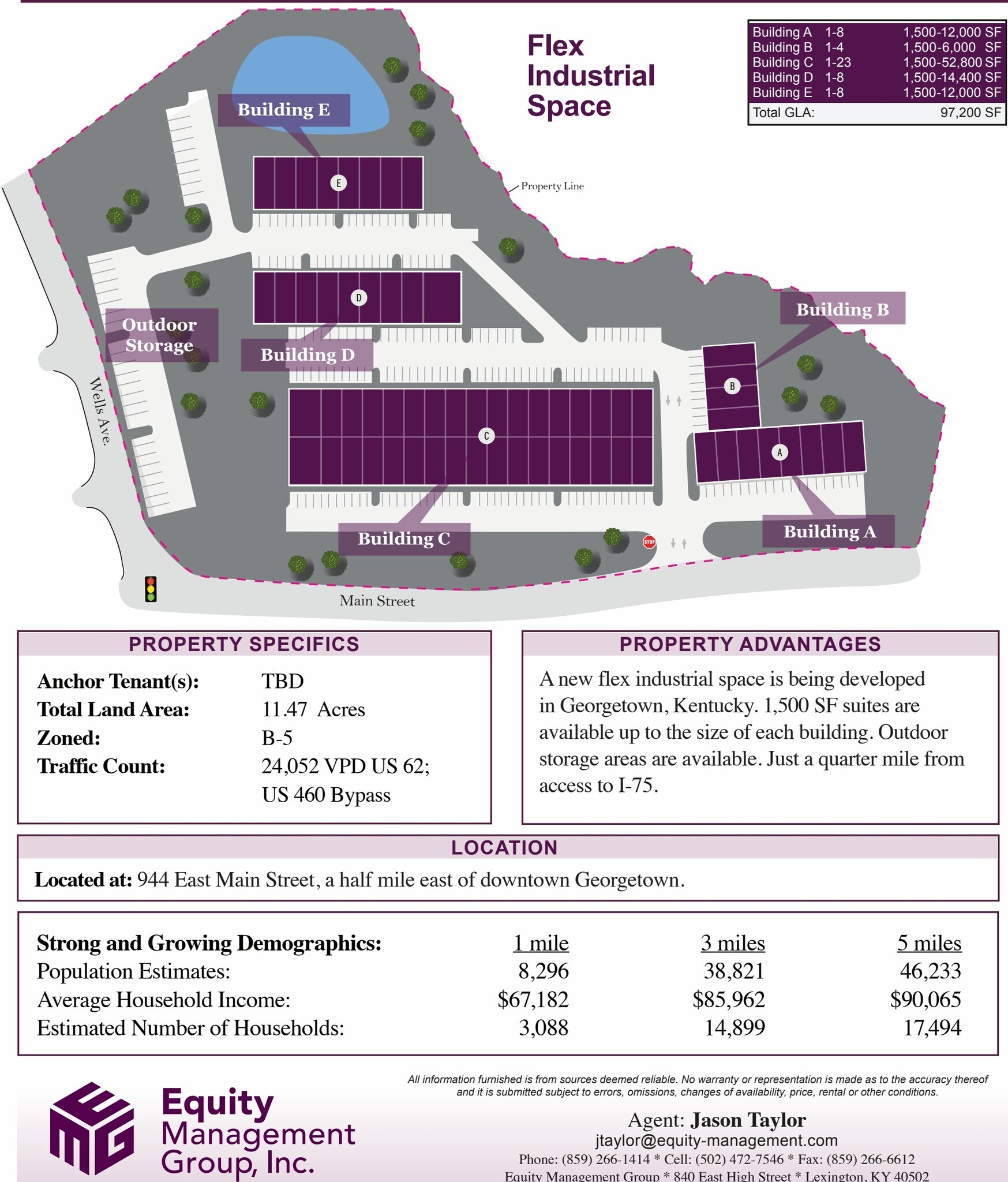 944 E Main Street Ext, Georgetown, KY for lease Site Plan- Image 1 of 4