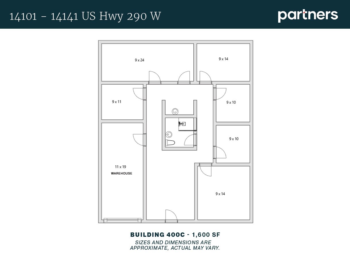 14101 W Highway 290, Austin, TX à louer Plan d  tage- Image 1 de 1