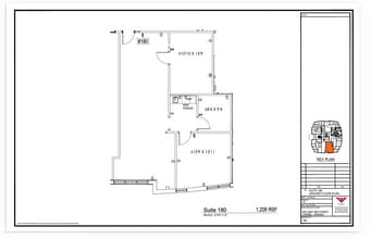 3021 E 98th St, Indianapolis, IN for lease Typical Floor Plan- Image 1 of 1