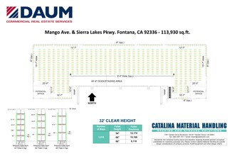 6260 Mango Avenue, Fontana, CA à louer Plan de site- Image 1 de 2