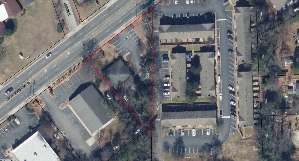 1423 John B White SR Blvd, Spartanburg, SC à vendre - Plan cadastral - Image 3 de 4