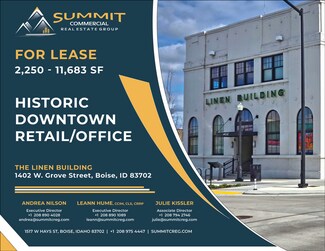 Plus de détails pour 1402 W Grove St, Boise, ID - Bureau/Commerce de détail à louer