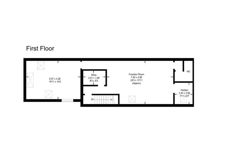 29 Bonnygate, Cupar à vendre - Plan d’étage - Image 2 de 6