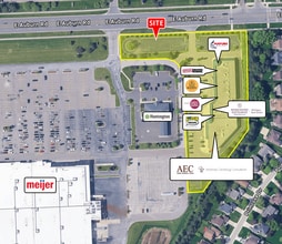 224-278 E Auburn Rd, Rochester Hills, MI - AERIAL  map view - Image1