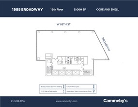 1995 Broadway, New York, NY à louer Plan de site- Image 1 de 6