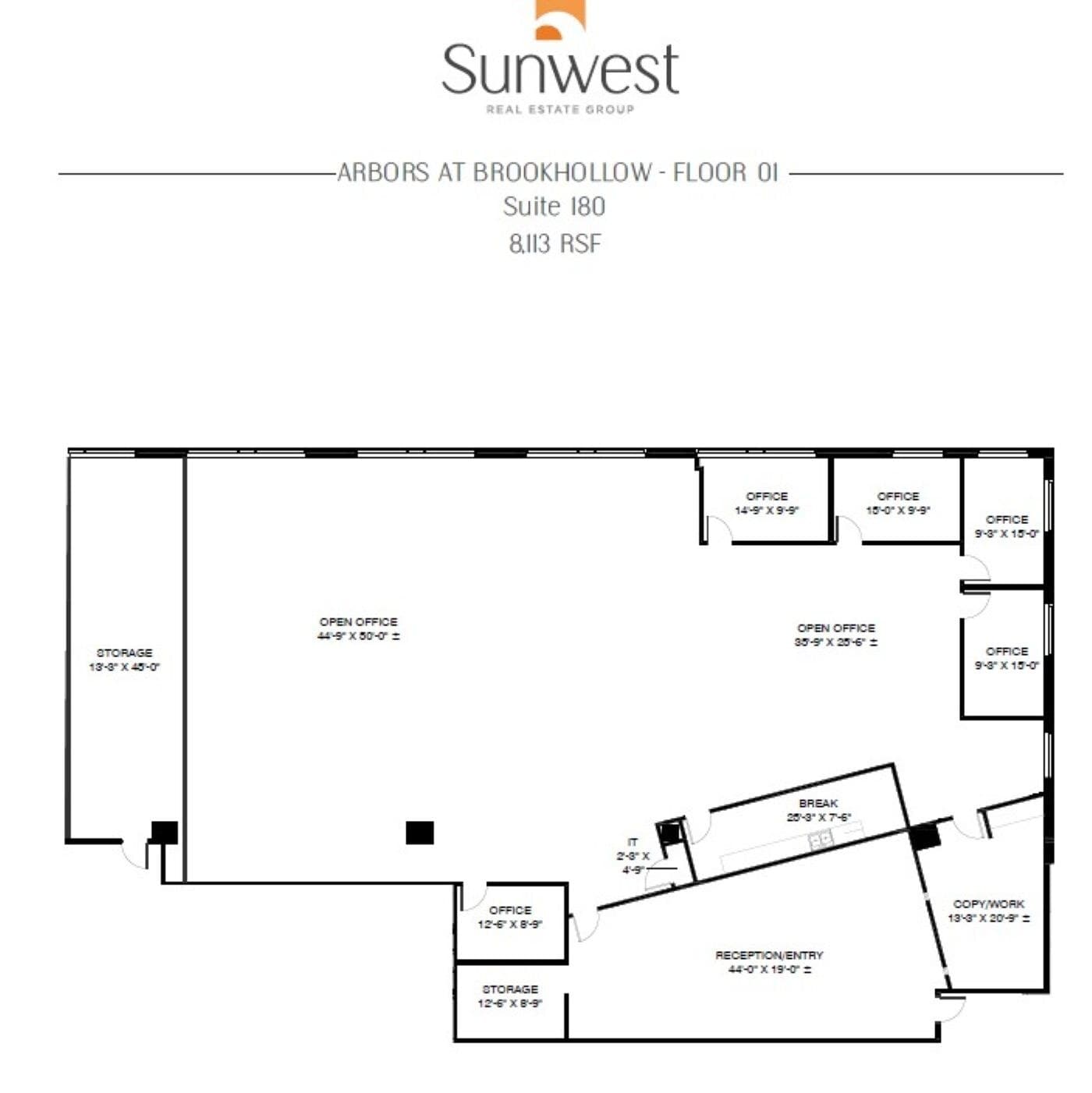 2201 E Lamar Blvd, Arlington, TX à louer Plan d’étage- Image 1 de 1