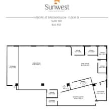 2201 E Lamar Blvd, Arlington, TX à louer Plan d’étage- Image 1 de 1