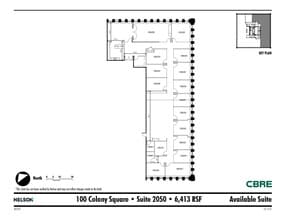 1175 Peachtree St NE, Atlanta, GA for lease Floor Plan- Image 1 of 1