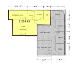 933 Lee Rd, Orlando, FL à louer Plan d’étage- Image 1 de 1