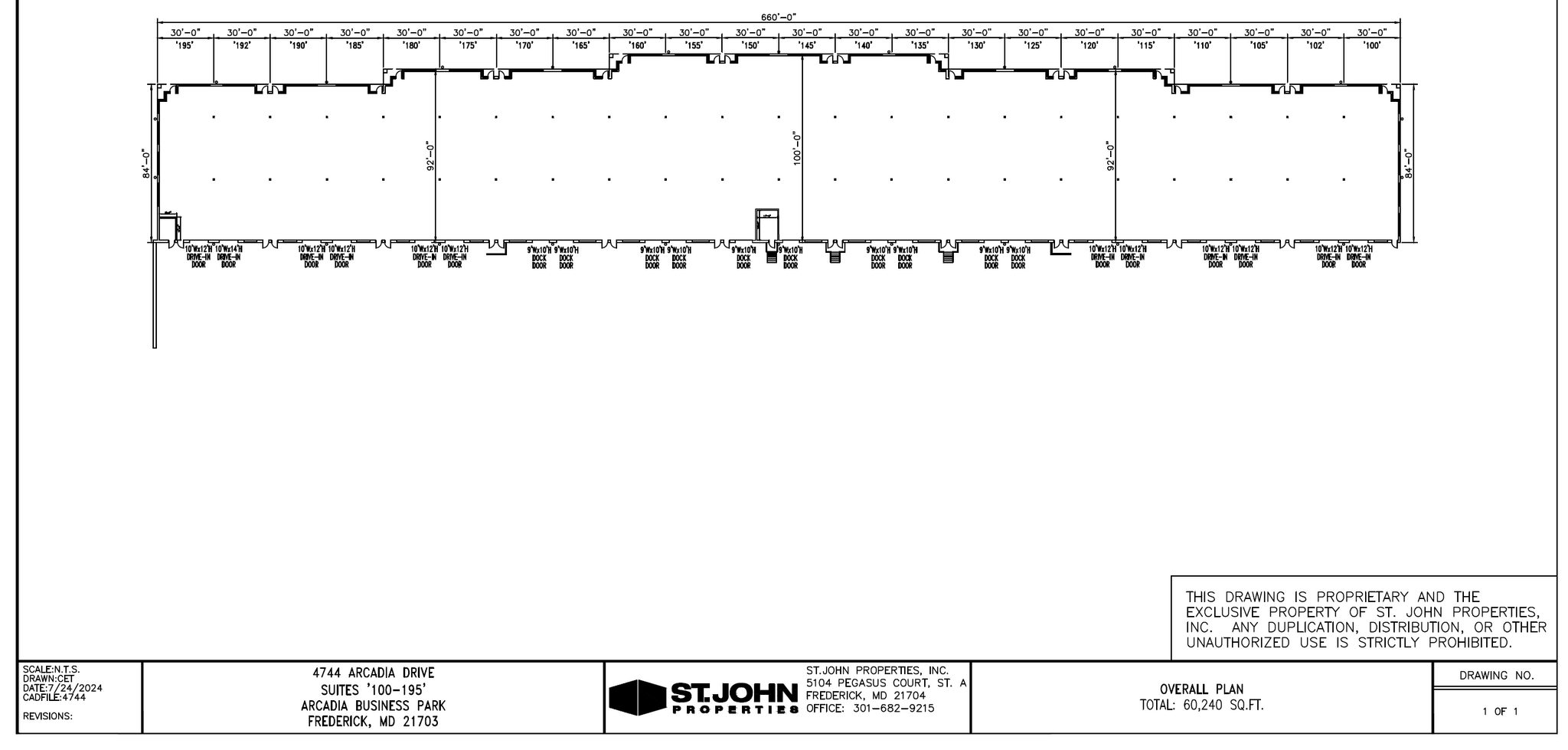 4714 Arcadia Dr, Frederick, MD à louer Plan d  tage- Image 1 de 1