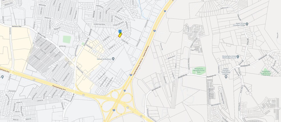 8120-8136 Cryden Way, Forestville, MD à louer - Plan cadastral - Image 2 de 2