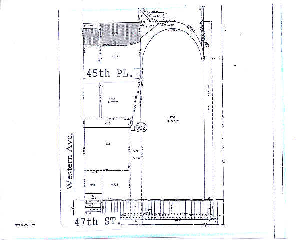 4501 S Western Blvd, Chicago, IL à vendre - Plan cadastral - Image 3 de 8
