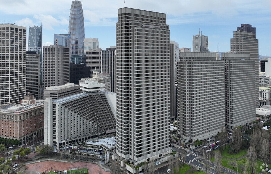 4 Embarcadero Ctr, San Francisco, CA for lease - Aerial - Image 2 of 7