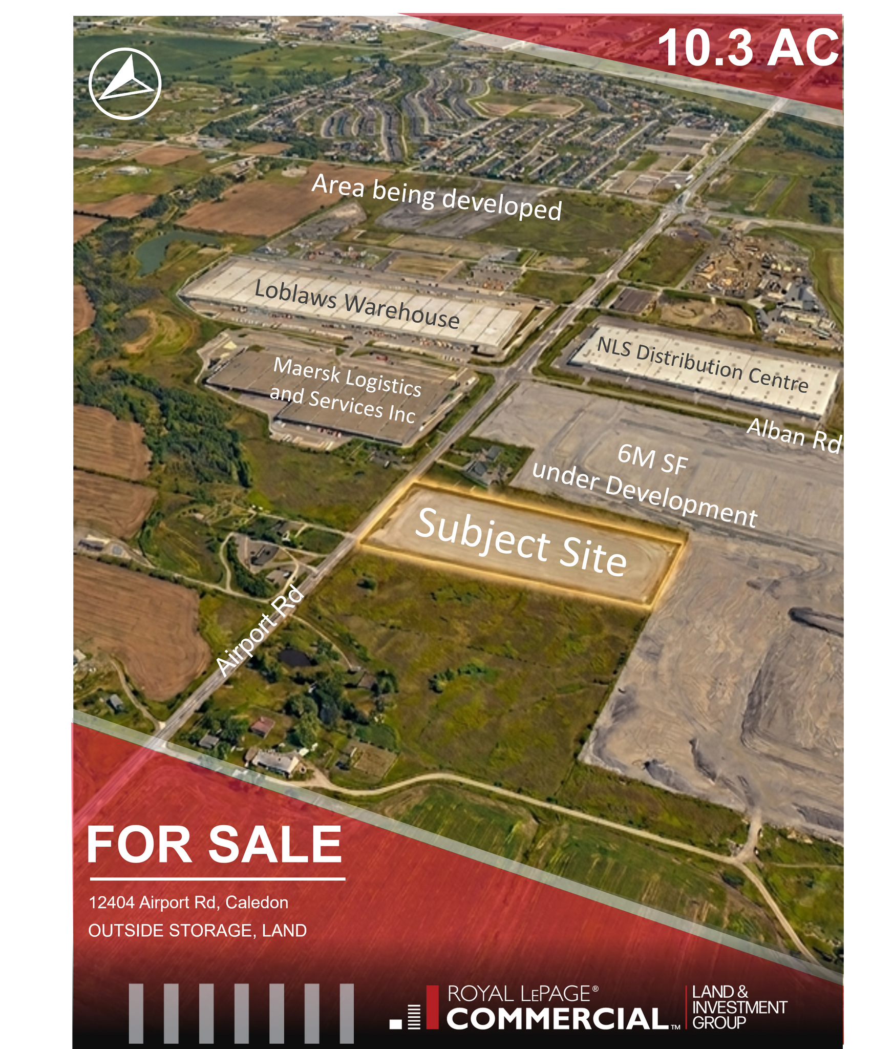 12404 Airport Rd, Caledon, ON for sale Aerial- Image 1 of 8