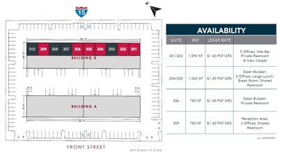 28822 Old Town Front St, Temecula, CA à louer Plan de site- Image 1 de 1