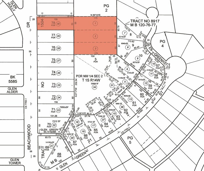 2592 N Beachwood Dr, Los Angeles, CA à vendre - Plan cadastral - Image 3 de 33