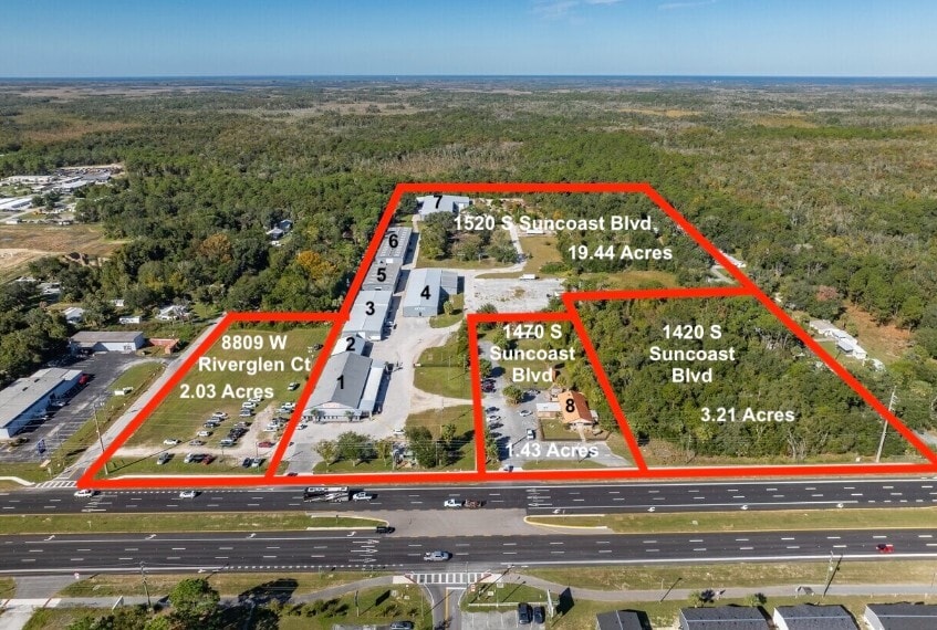 1470 S Suncoast Blvd, Homosassa, FL à vendre - Photo principale - Image 1 de 4
