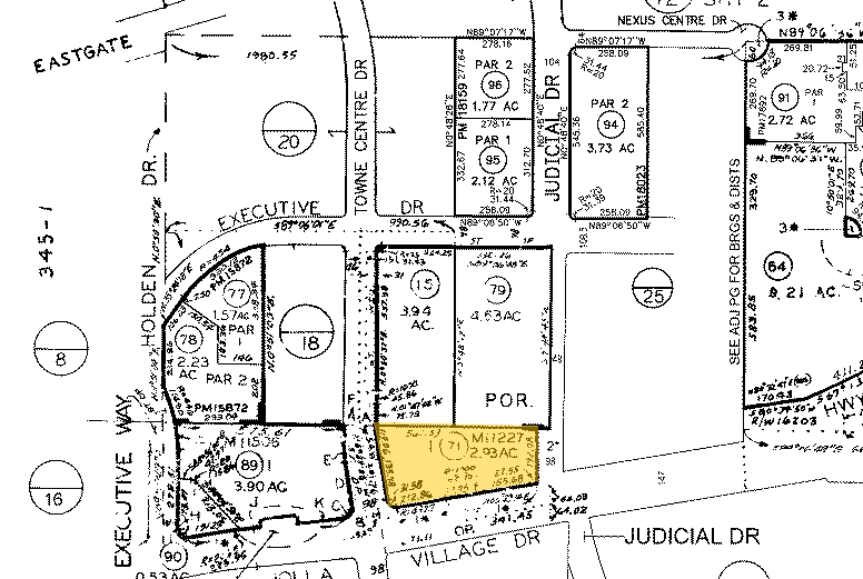 4660 La Jolla Village Dr, San Diego, CA à louer - Plan cadastral - Image 2 de 58