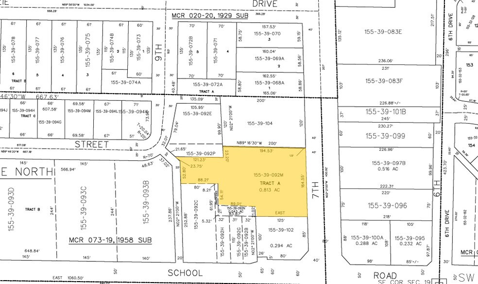 4116 N 7th Ave, Phoenix, AZ à louer - Plan cadastral - Image 2 de 12