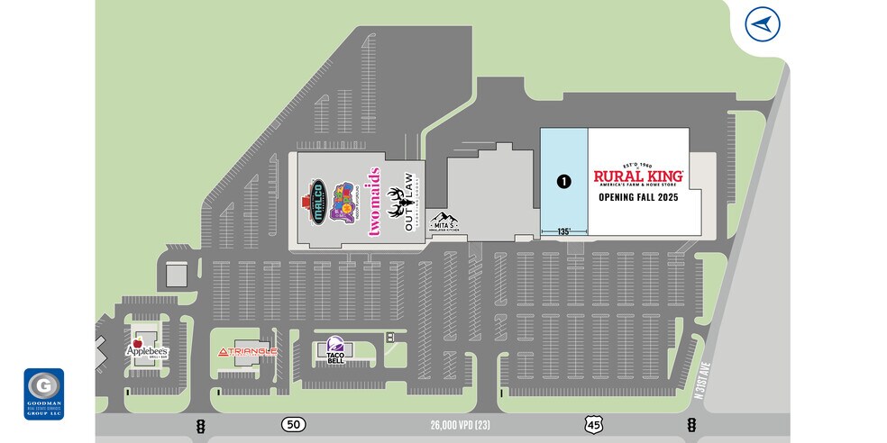 2308-2310 Highway 45 N, Columbus, MS à louer - Plan de site - Image 3 de 5