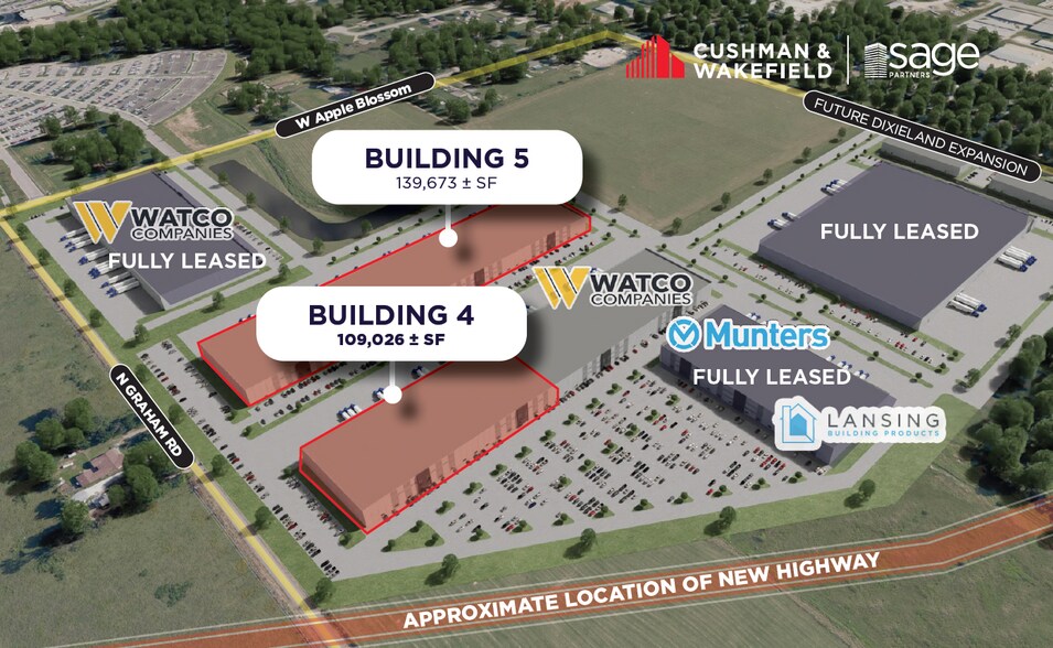 621 W Apple Blossom Ave, Lowell, AR à louer - Plan de site - Image 3 de 4