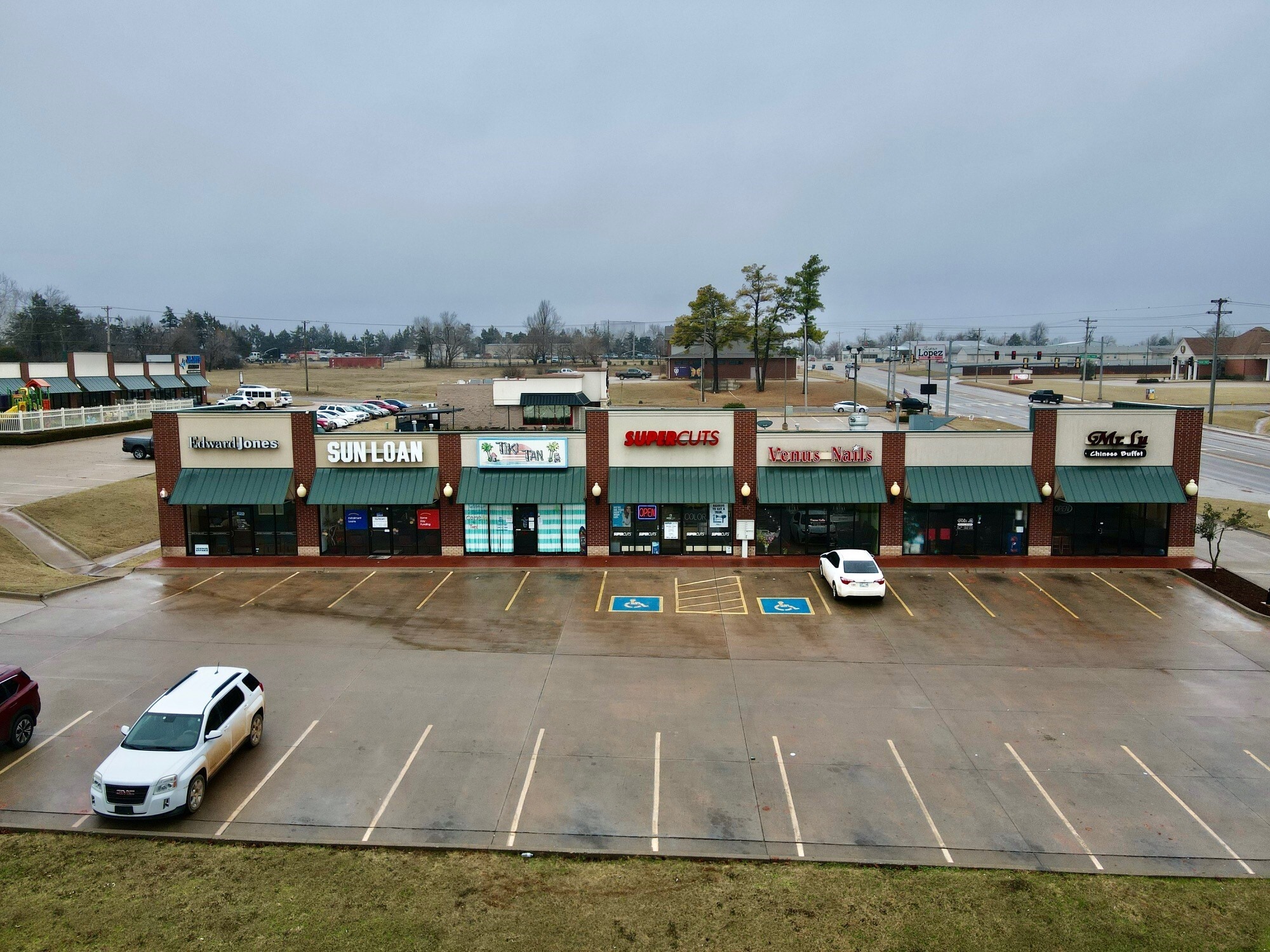 2108 S Division St, Guthrie, OK for lease Aerial- Image 1 of 8