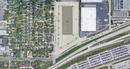 550 W Grange Ave, Milwaukee, WI for lease - Aerial - Image 2 of 2