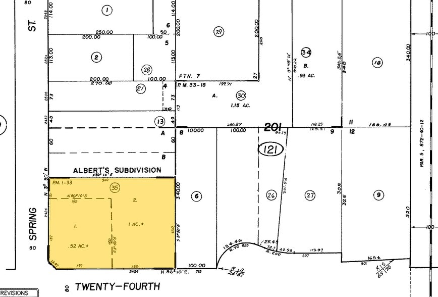 2424 Spring St, Paso Robles, CA for lease - Plat Map - Image 3 of 3