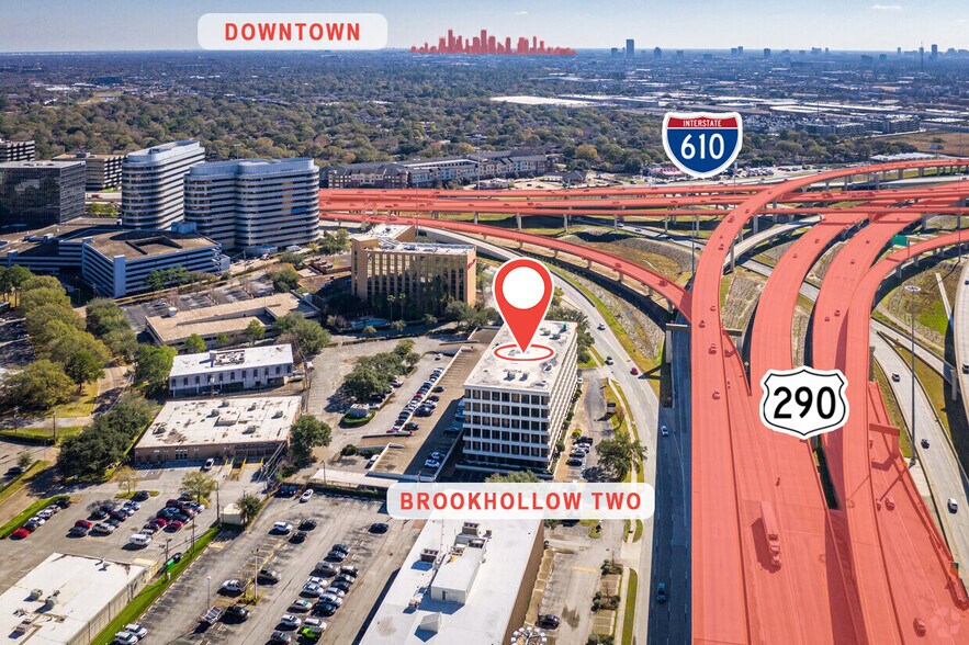 9800 Northwest Fwy, Houston, TX à louer - Photo du bâtiment - Image 3 de 24