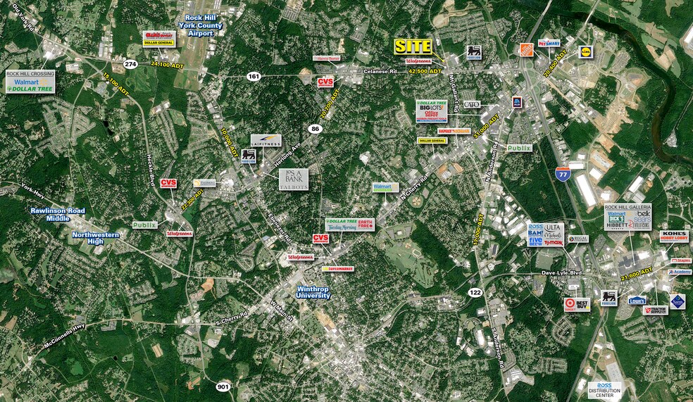 1933 Mt Gallant Rd, Rock Hill, SC à vendre - Photo du bâtiment - Image 3 de 3