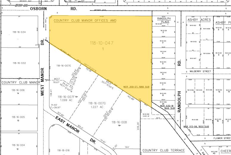 1313 E Osborn Rd, Phoenix, AZ à louer - Plan cadastral - Image 2 de 20