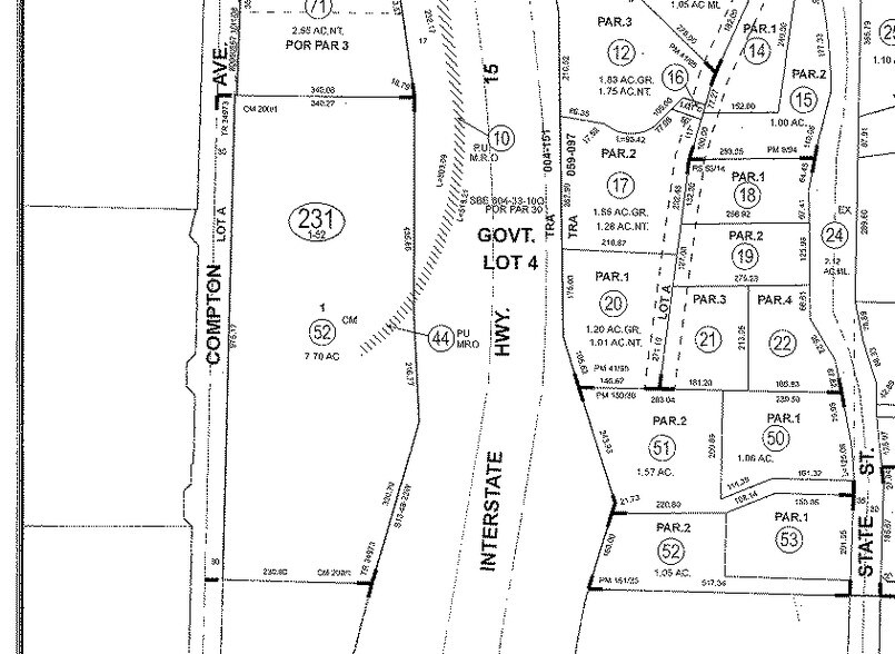 2083 Compton Ave, Corona, CA à louer - Plan cadastral - Image 2 de 13