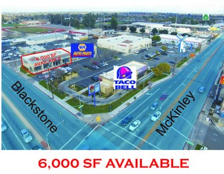 Plus de détails pour 1614-1632 N Blackstone Ave, Fresno, CA - Local commercial à louer