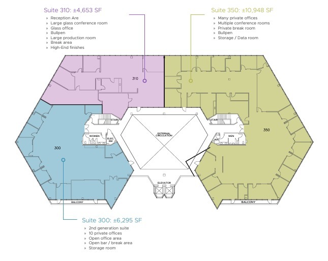 10525 Vista Sorrento Pky, San Diego, CA for lease Floor Plan- Image 1 of 1