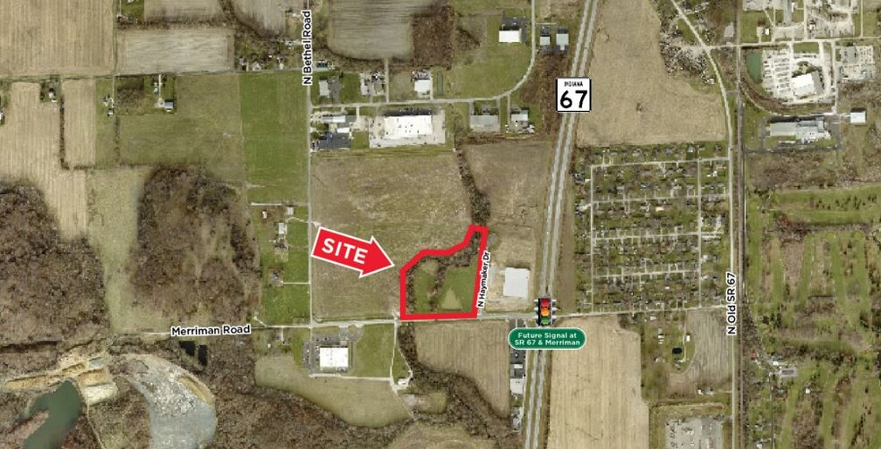 N State Road 67, Mooresville, IN for sale - Building Photo - Image 1 of 2