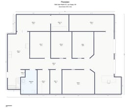 7265 Dean Martin Dr, Las Vegas, NV for lease Floor Plan- Image 1 of 13