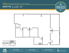 3505 Koger Blvd, Duluth, GA for lease Floor Plan- Image 1 of 1