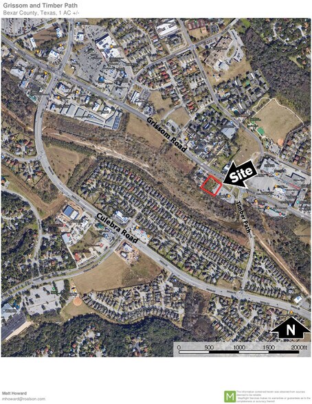 Grissom Road at Timber Path path, San Antonio, TX à vendre - Aérien - Image 2 de 2