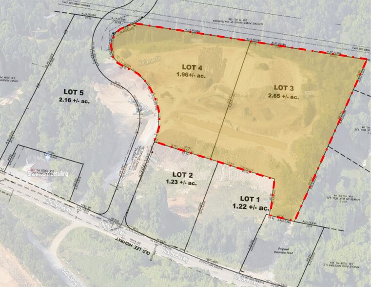 8004 Old Lee Hwy, Ooltewah, TN à vendre - Plan de site - Image 2 de 9