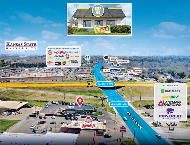 Plus de détails pour 3002 Anderson Ave, Manhattan, KS - Commerce de détail à vendre