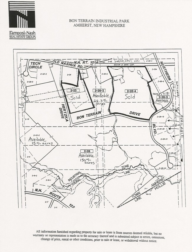 Plus de détails pour 5 Northern Blvd, Amherst, NH - Terrain à louer