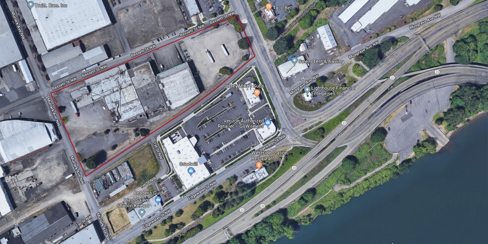 570 Bassett St NW, Salem, OR for sale - Aerial - Image 3 of 3