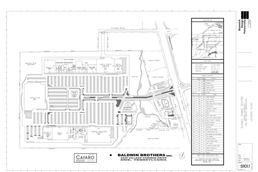 7200 Peach St, Erie, PA à louer - Plan de site - Image 2 de 2