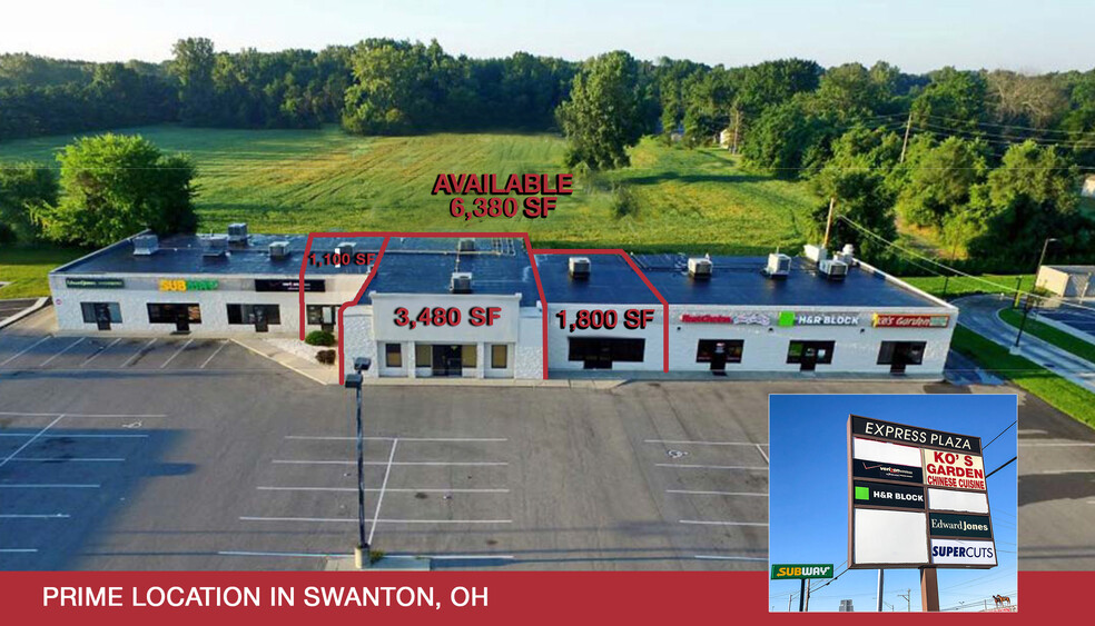 14241-14249 Airport Hwy, Swanton, OH for sale - Building Photo - Image 1 of 1