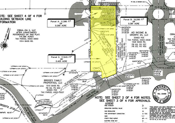 1516 Bass Road, Macon-Bibb, GA à vendre - Photo du bâtiment - Image 2 de 5