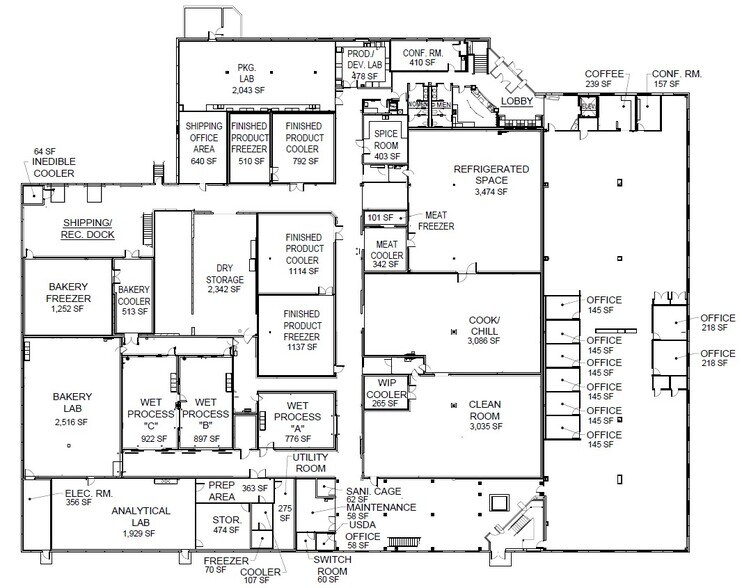 3131 Woodcreek Dr, Downers Grove, IL à louer - Plan d’étage - Image 1 de 3