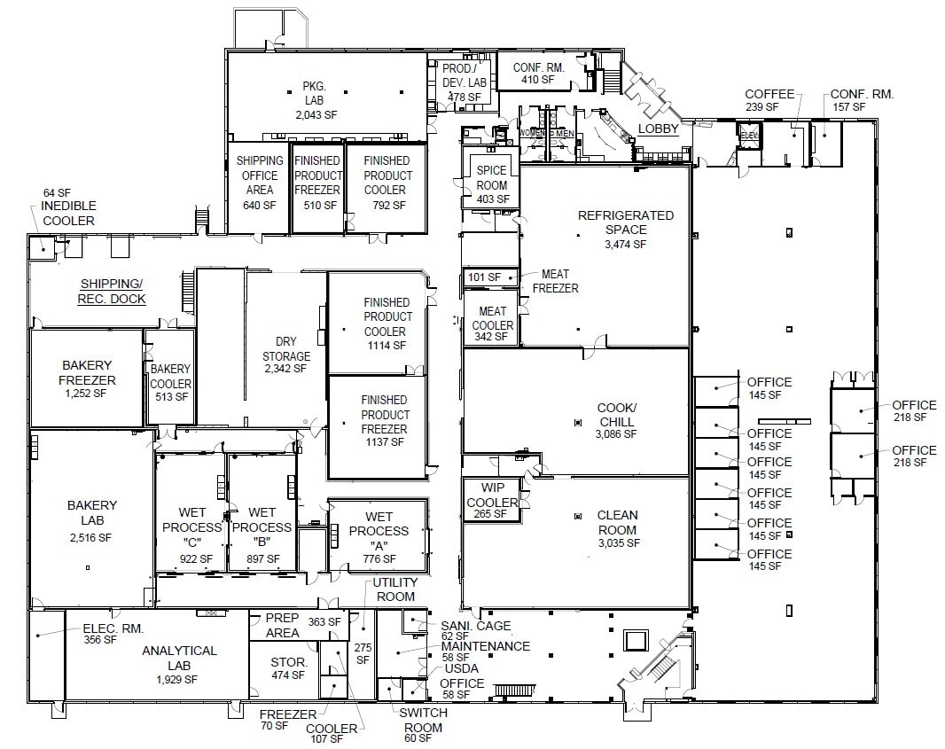 3131 Woodcreek Dr, Downers Grove, IL à louer Plan d’étage- Image 1 de 4